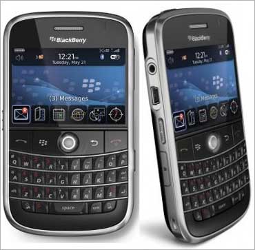 BlackBerry phones.