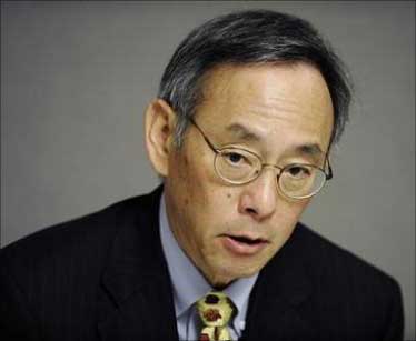 US Energy Secretary Steven Chu.