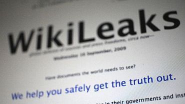 WikiLeaks screen grab.