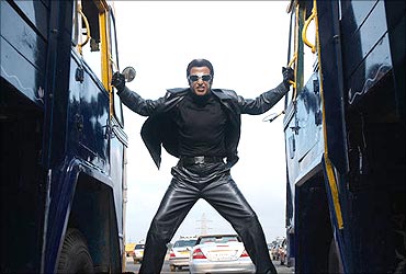 Creative work on Endhiran was done in the West