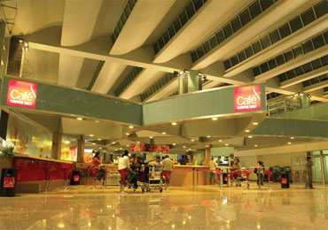 A view of the new Bengaluru international airport.