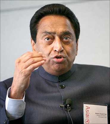 Roads and Transport Minister Kamal Nath.