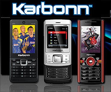 Karbonn Mobiles' handsets.