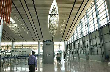 Hyderabad Internation Airport.