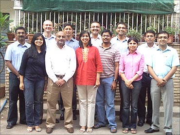 Team Eko at their Delhi office.