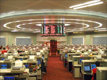 Hong Kong stock exchange.