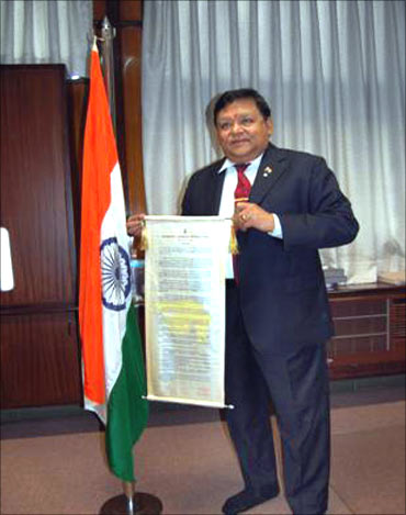 A M Naik, L and T, MD and CEO.