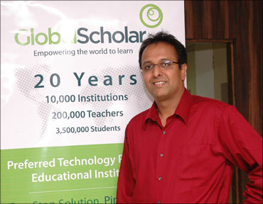 Kal Raman, founder-CEO of GlobalScholar.