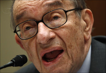 Alan Greenspan, former chairman of the Federal Reserve of the United States.