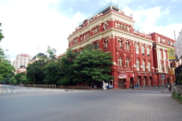 Writers' Building in Kolkata wears a deserted look.