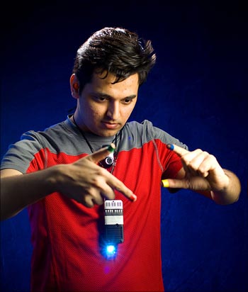 Pranav Mistry is the genius behind SixthSense, a wearable device that enables new interactions between the real world and the world of data.