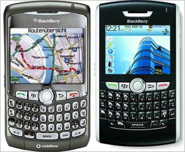 RIM's BlackBerry phone.