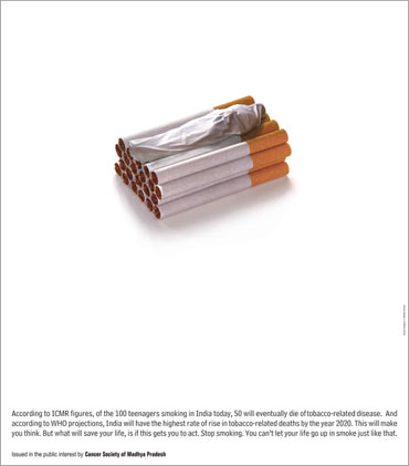 An anti-smoking campaign.