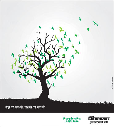 Save trees campaign.