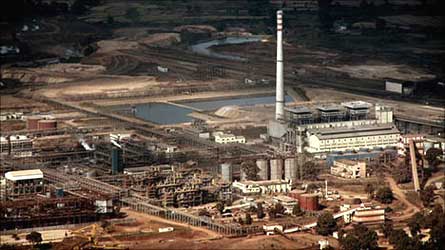Eefinery at Lanjigarh.