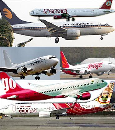 India's airlines flying high.