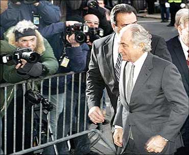 Ponzi-scheme perpetrator Bernard Madoff.