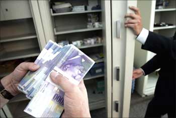 Billions hidden in Swiss banks.
