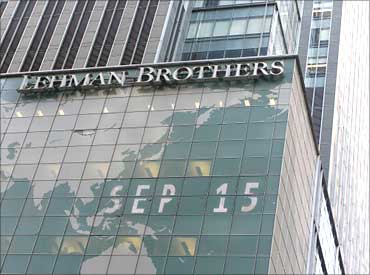 The Lehman Bros headquarters.