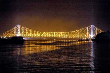Howrah Bridge, Kolkata.