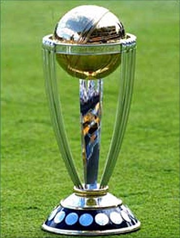 ICC WC trophy.