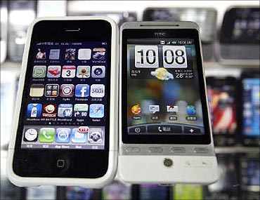 India will have four million smartphones in two years.