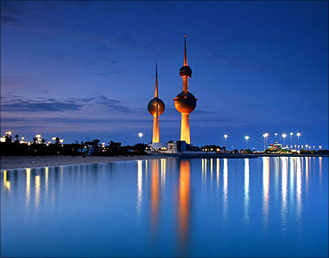 Kuwait's oil reserves are the fourth-largest in the world.