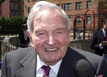 David Rockefeller is said to the major force behind the group.