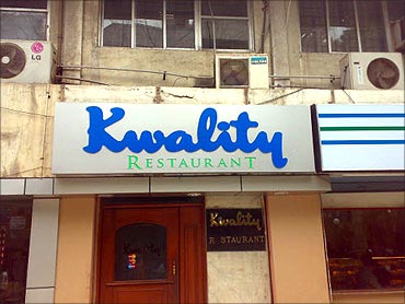 Kwality restaurant.