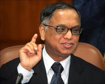 Infosys co-founder, chairman and chief mentor N R Narayana Murthy.