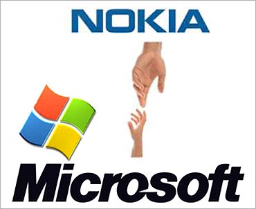 Nokia, Microsoft tie up.