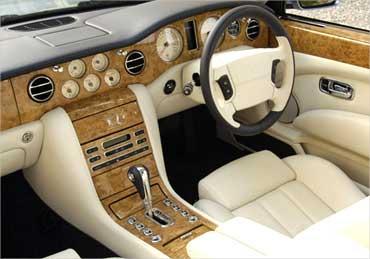 Bentley Azure interior.