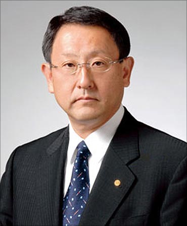 Akio Toyoda.