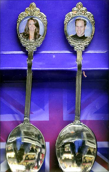 Souvenir silver plated spoons.