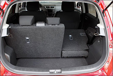 Trunk of the New Swift.
