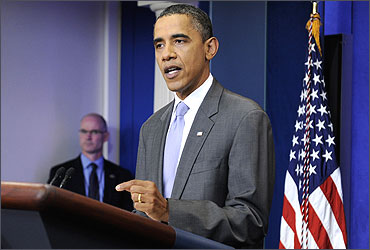 US President Barack Obama talks about the debt ceiling crisis.