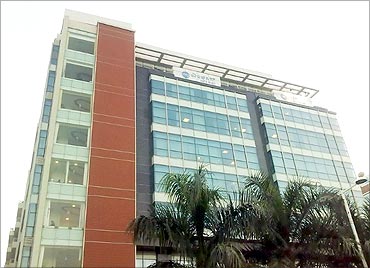 MphasiS  office, Bangalore.