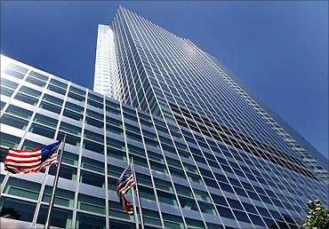 Goldman Sachs building is seen at 200 West Street, New York.