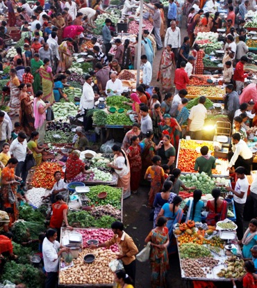 No respite: Food inflation rockets to 9.90% - Rediff.com Business