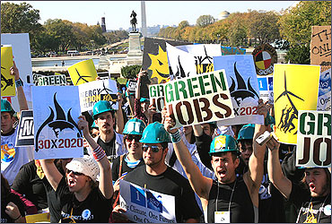 India may see about 1 mn 'green jobs' by 2013
