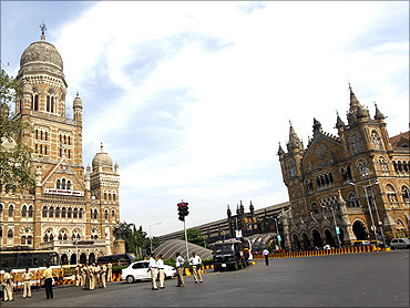 Mumbai's Chhatrapati Shivaji railway station.