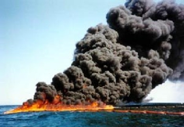 The disaster killed five crew members.