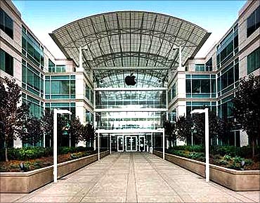 Apple headquarters.