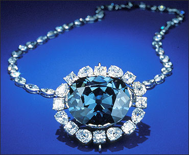 Hope: World's biggest blue diamond.