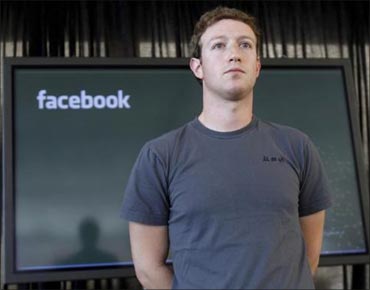 Mark Zuckerberg, Facebook CEO.