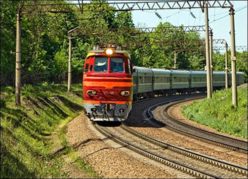 Russian railway.