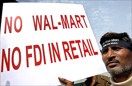 Industry sees red over flip-flop on retail FDI