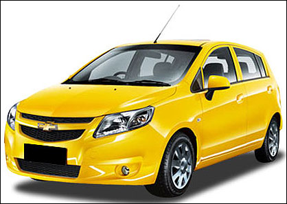 The all new Chevrolet Sail will soon be in India