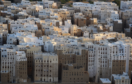 A view of historical city of Shibam in Yemen.