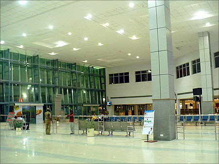 Nagpur airport.